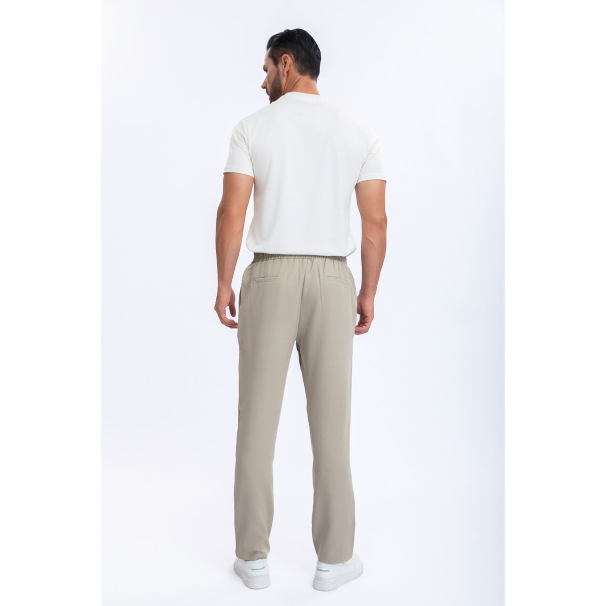 LIKE SHOP - Pantalón Hombre Recto Semi Casual Primavera Verano Liso 7122