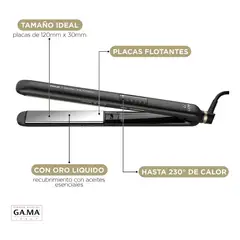 GAMA - Plancha CP14 Dual Plate Gold
