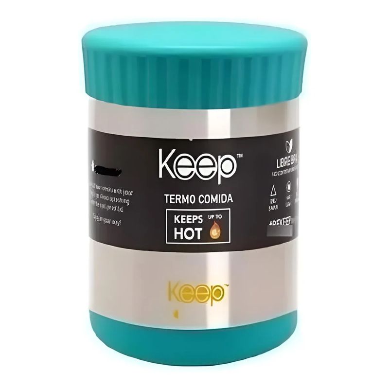 KEEP - Termo De Comida Keep 600ml Líquido  Elige Tu Color