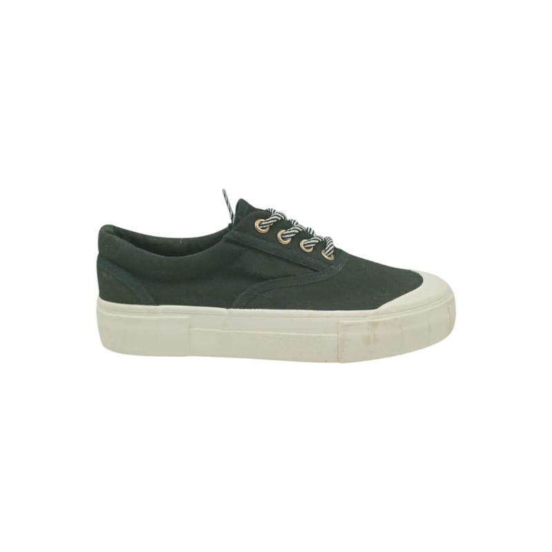 HERIEL - Zapatilla Negra Plataforma Mujer