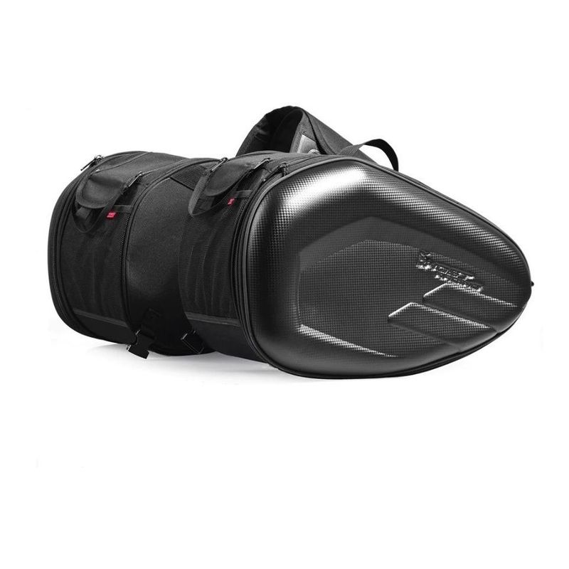 GENERICO - Alforjas Para Moto Semirrígidas Expansibles 58l