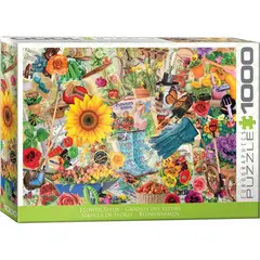 EUROGRAPHICS - 6000-6010 FLOWER SEEDS BY LARS STEWART 1000