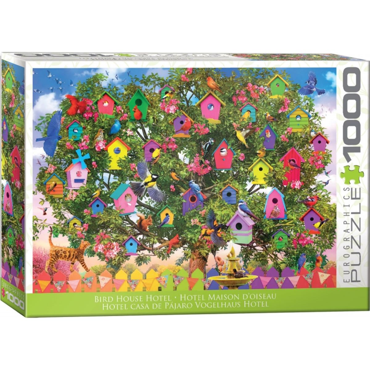 EUROGRAPHICS - EUROGRAPHICS 6000-6011 BIRD HOUSE HOTEL BY OLENA 1000 PIEZAS