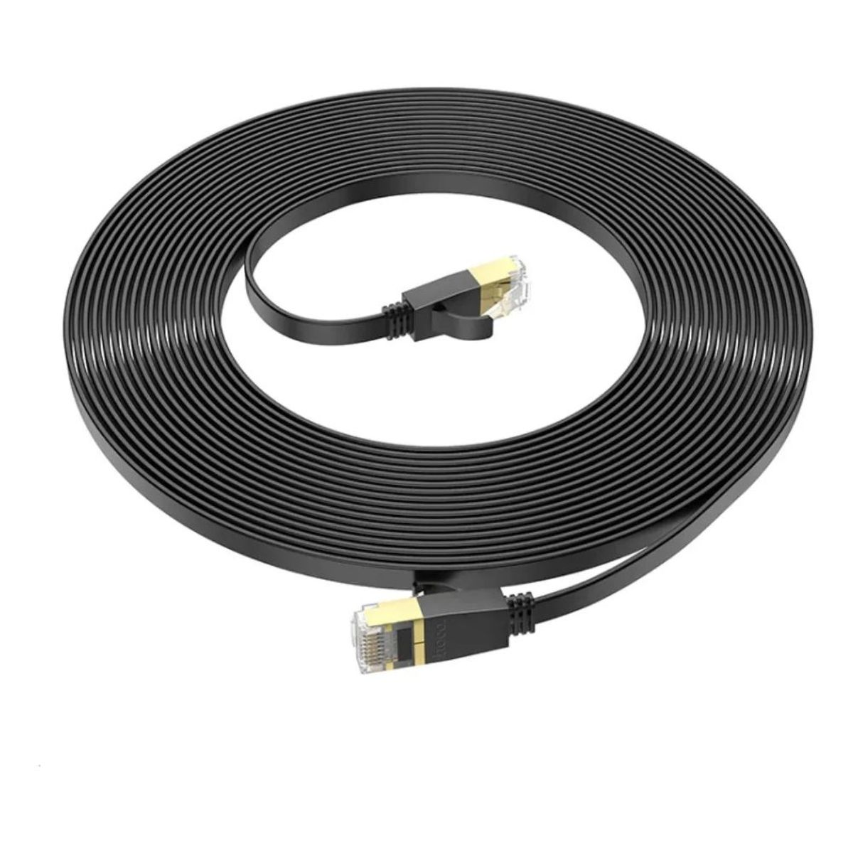 GENERICO - Cable De Red Ethernet Cat 6 Plano Conector Cristal 10 Metros