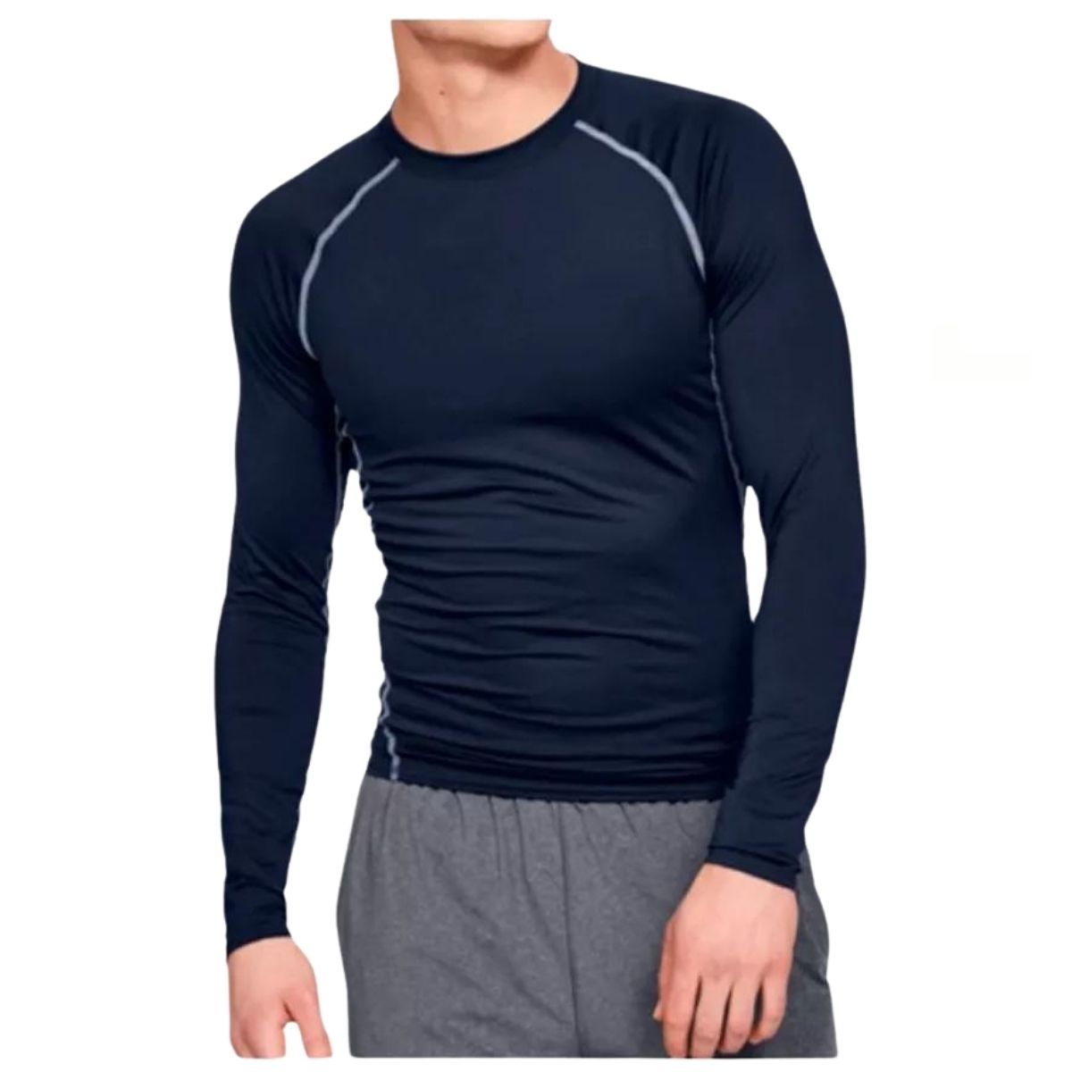 GENERICO - Camiseta Primera Capa Manga Larga Deportiva Forro Polar 033