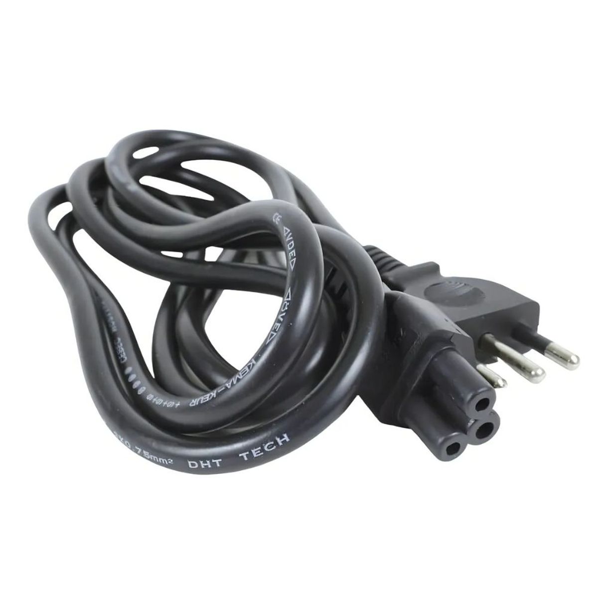 GENERICO - Cable Fuente Poder Tipo Trebol Pc 1.5 Mts