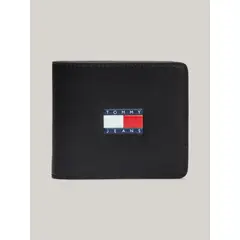 TOMMY HILFIGER - Billetera Archive Plegable Negro