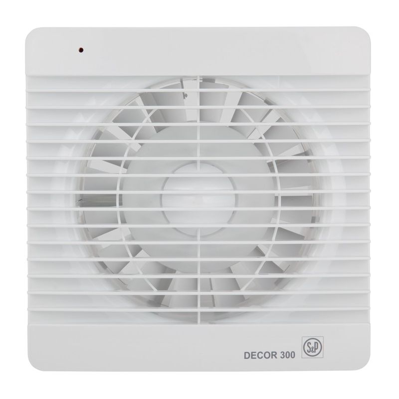 S & P - Extractor de aire para baño DECOR-300 S