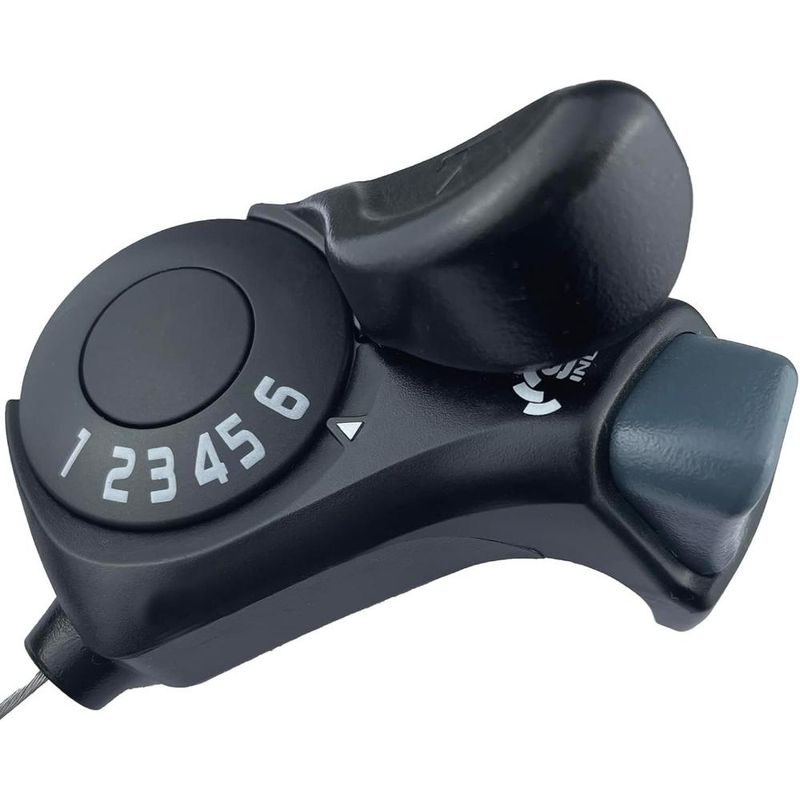 SHIMANO - Manilla Shimano Tourney SL-TX30-6R Derecha 6V MTB Pulgar