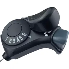 SHIMANO - Manilla Tourney SL-TX30-6R Derecha 6V MTB Pulgar