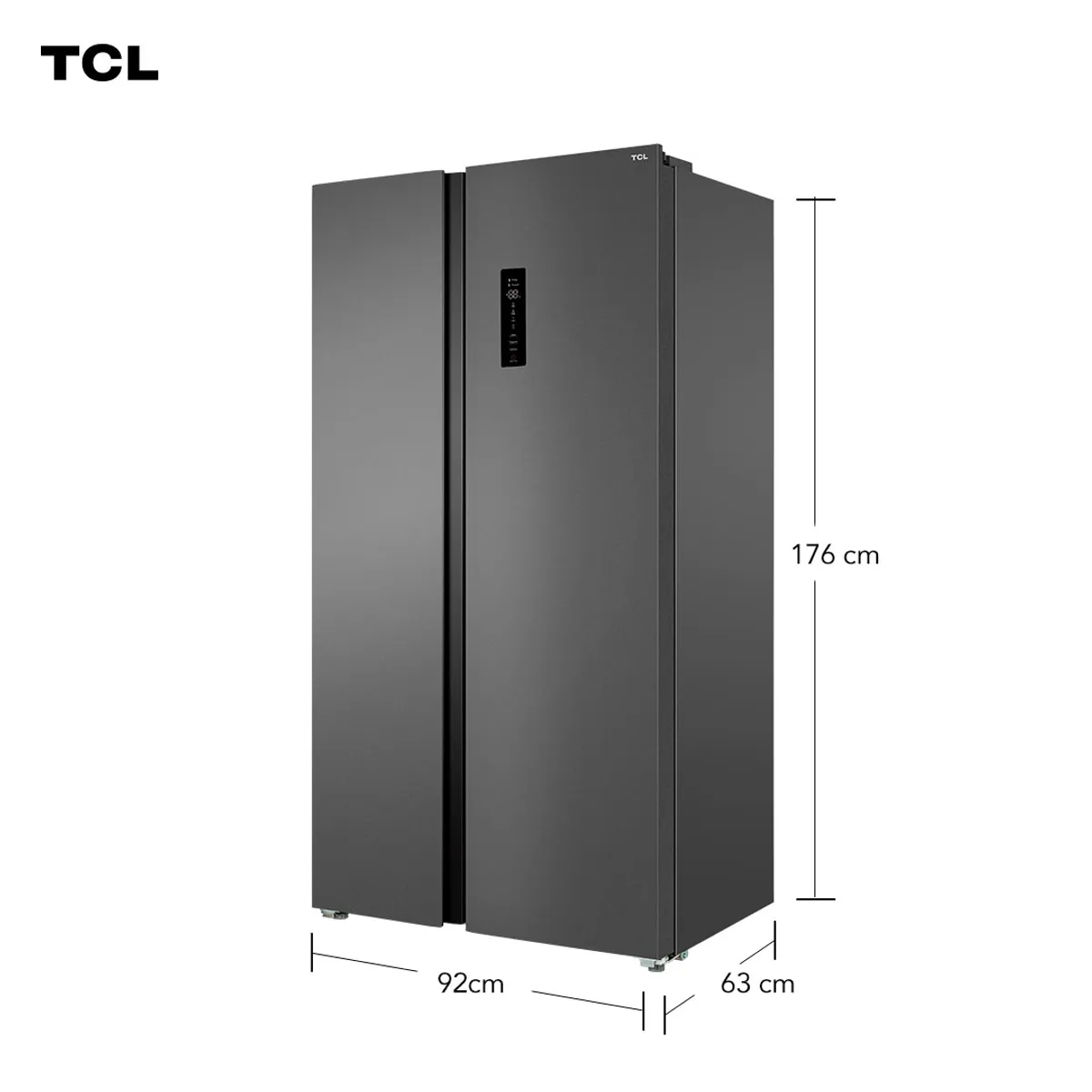 TCL - Refrigerador Side By Side TCL 488L P520SBS