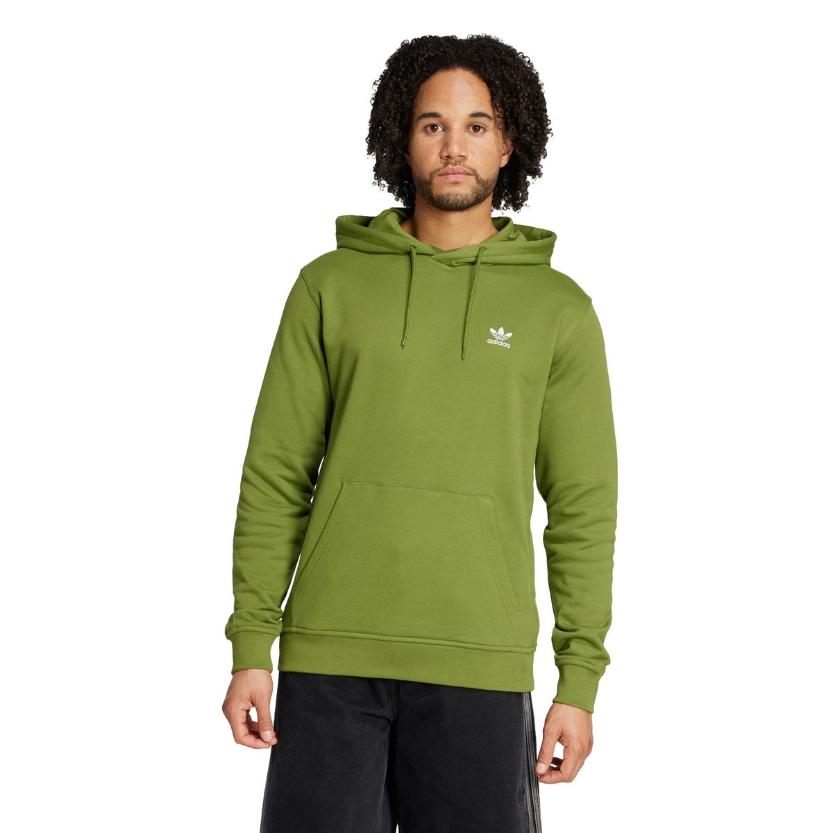 ADIDAS - Polerón con Capucha Trifolio Essentials Felpa Francesa