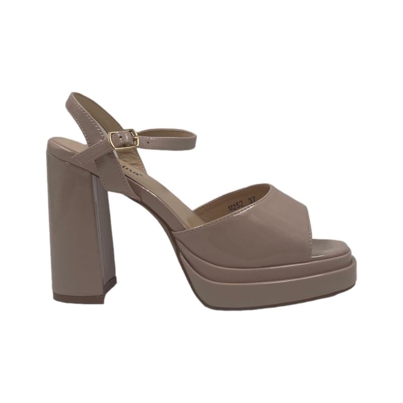 HERIEL - Sandalia Charol Taco Colores