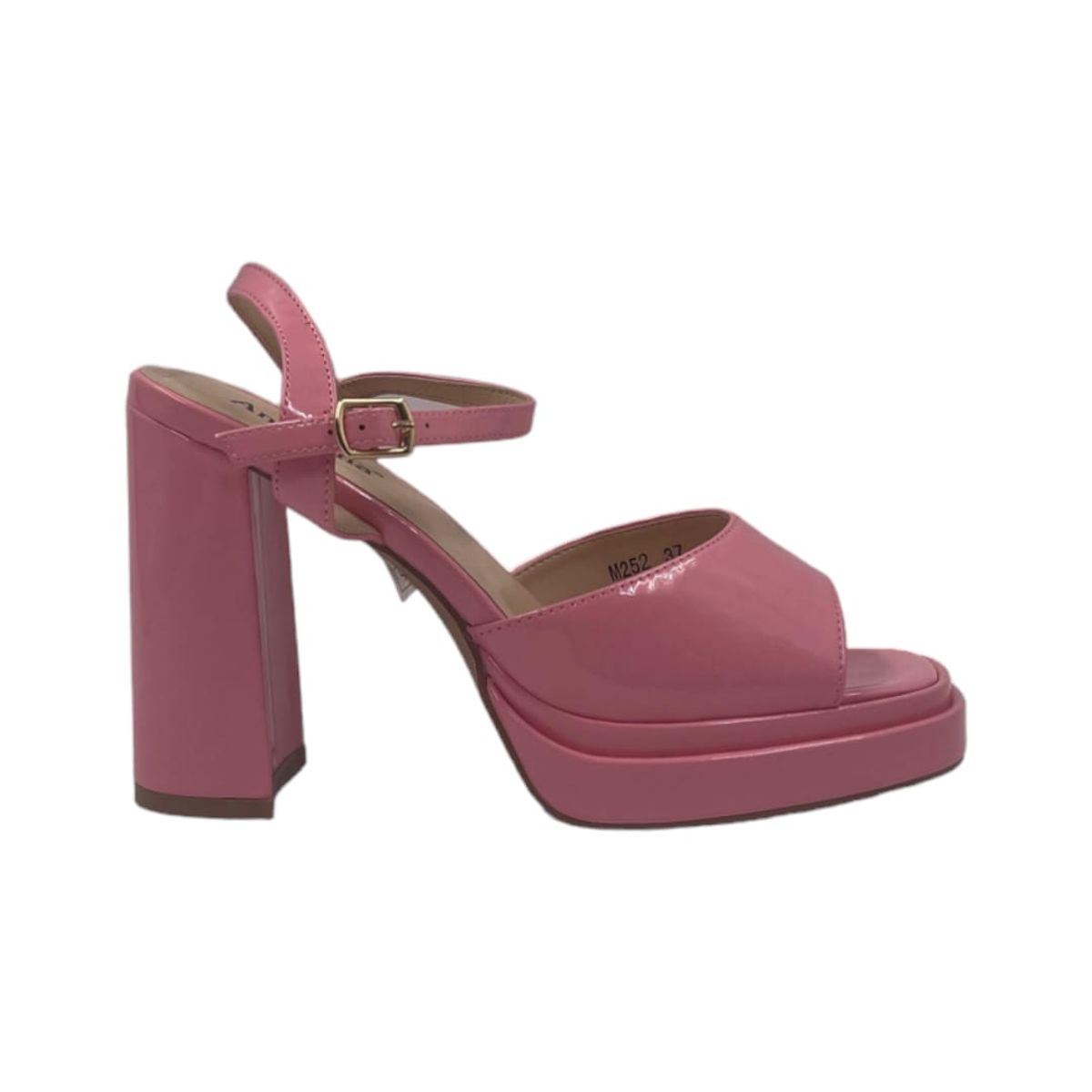 HERIEL - Sandalia Charol Taco Colores