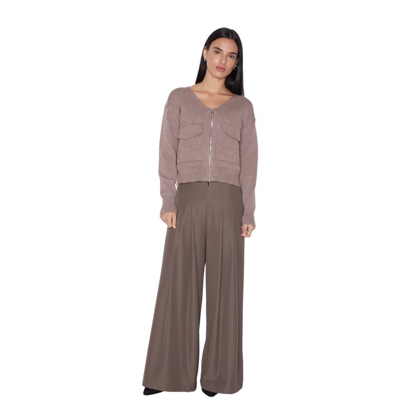 JACINTA TIENDA - Pantalón Nina Café Jacinta Tienda