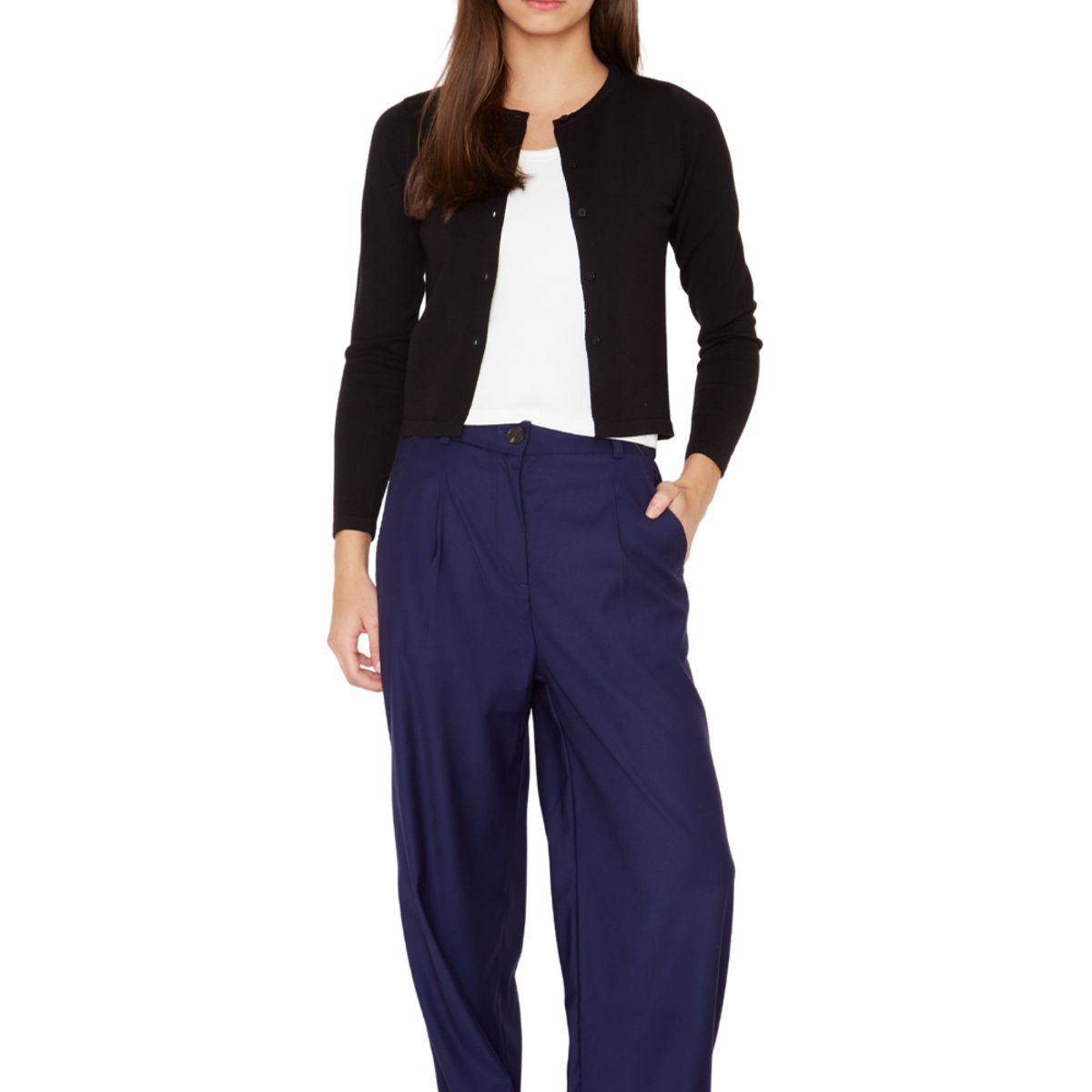 JACINTA TIENDA - Pantalón Pockets azul Jacinta Tienda