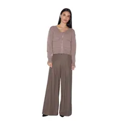 JACINTA TIENDA - Pantalón Nina Café