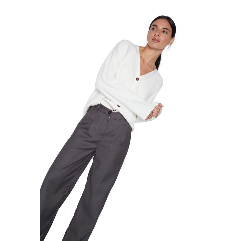JACINTA TIENDA - Pantalón Pockets gris Jacinta Tienda