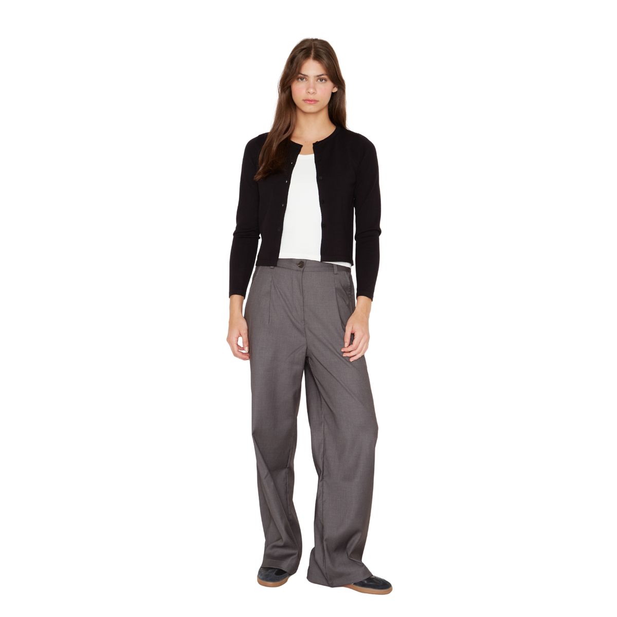 JACINTA TIENDA - Pantalón Pockets gris Jacinta Tienda