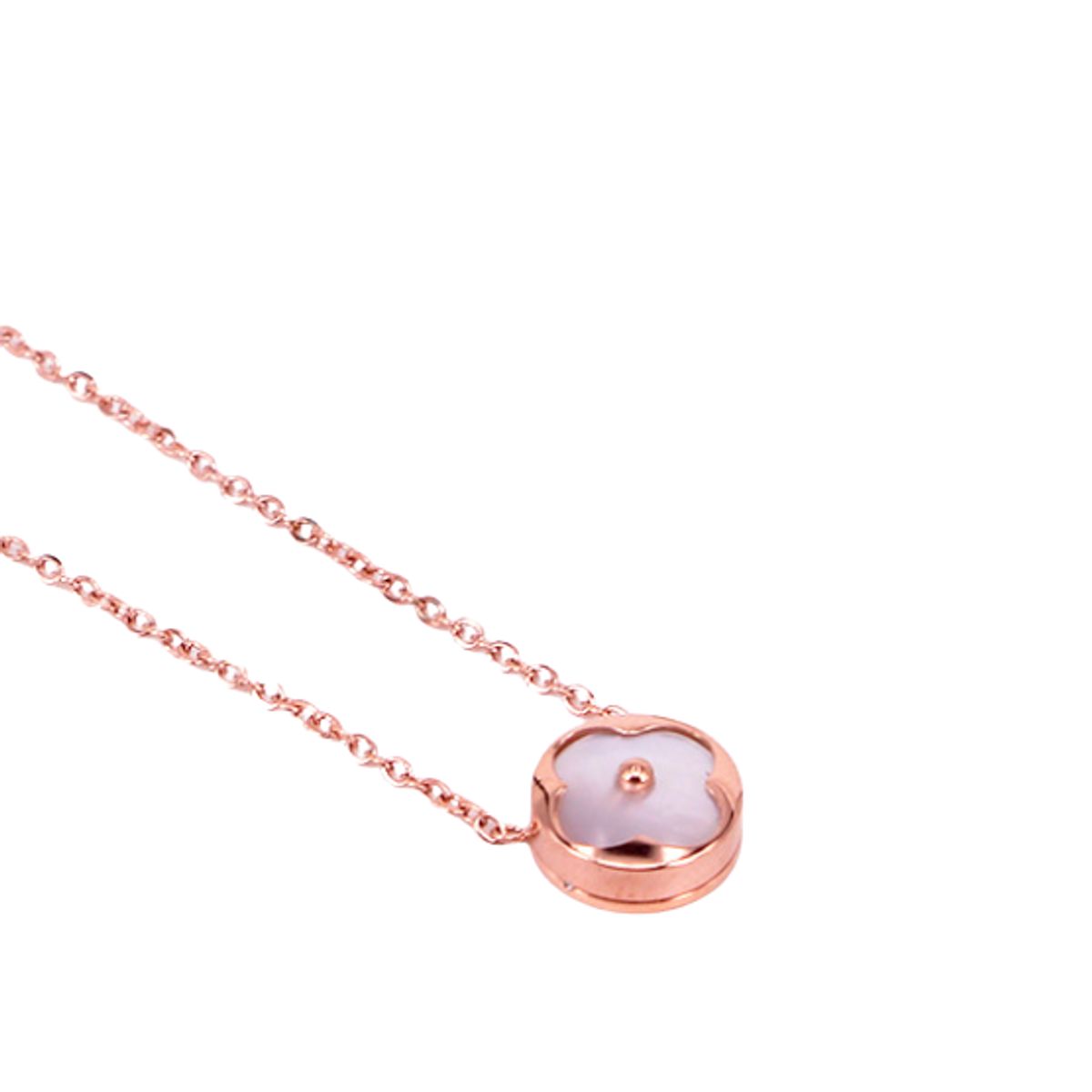 LUXURYJOYAS - Oferta Collar Exclusivo Flor De Nacar Oro18kgpColores