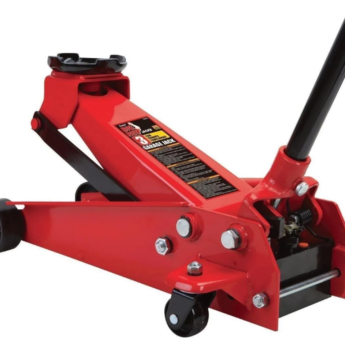 BIG RED - Gato Hidraulico De Patin Reforzado 3 Toneladas Big Red