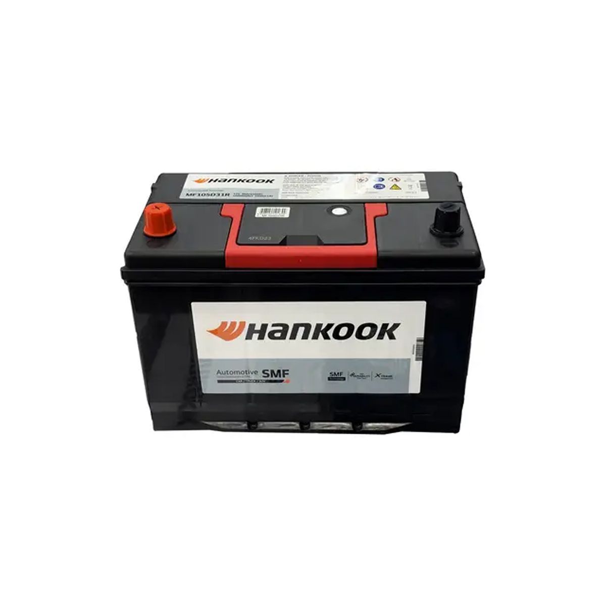 HANKOOK - Batería Hankook MF105D31L 90AH 750CCA