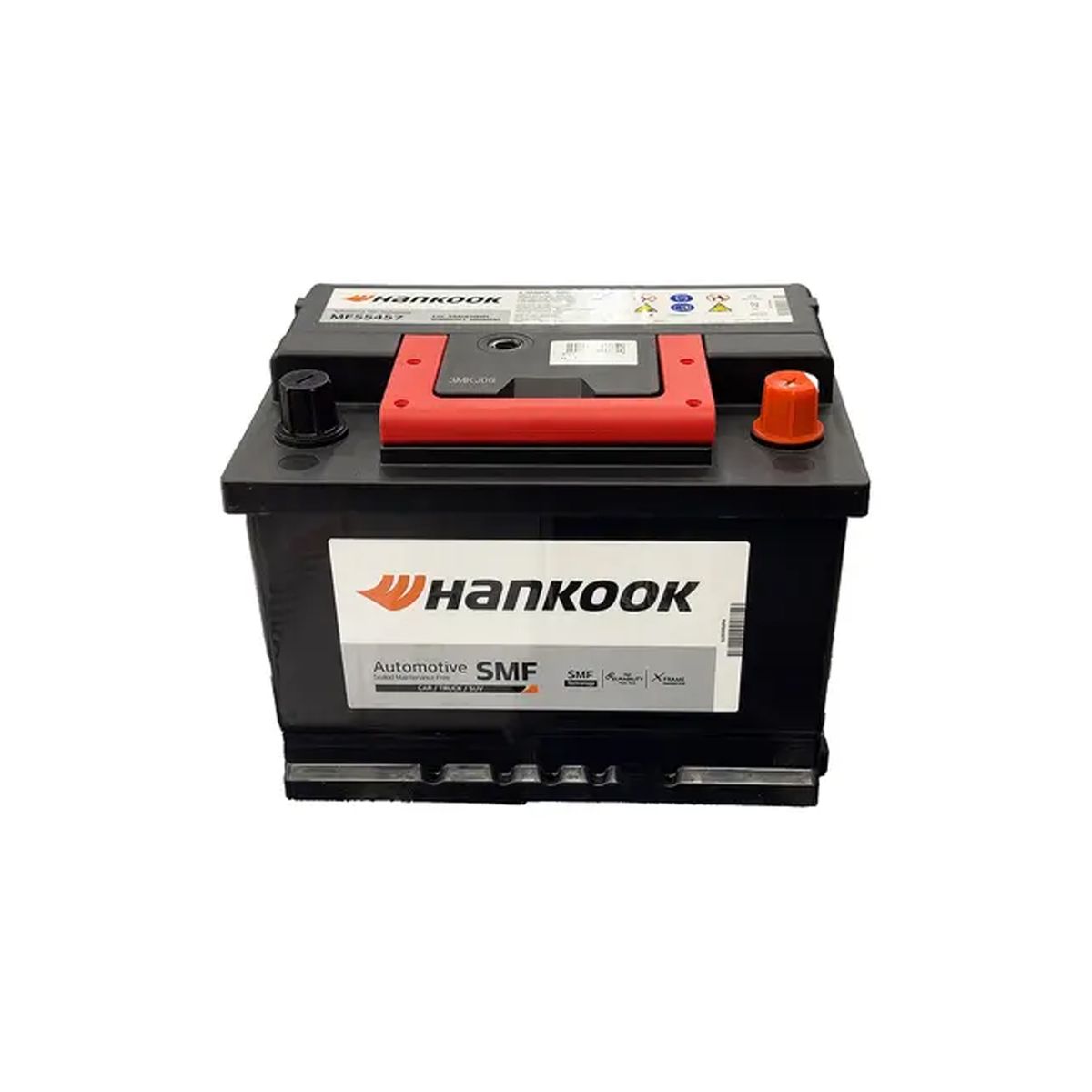 Batería Hankook MF55457 54Ah 480CCA, marca HANKOOK - Foto 2