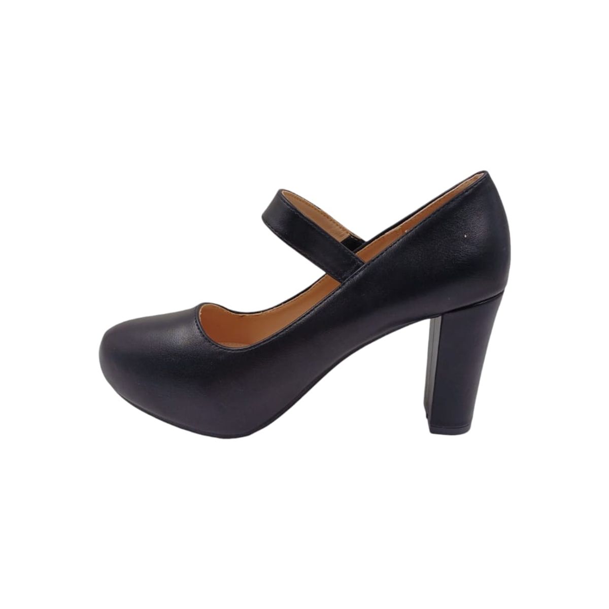 HERIEL - Zapato Negro Taco Mujer