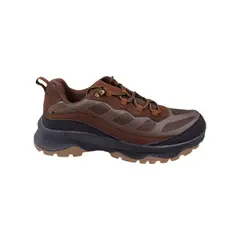 HERIEL - Zapatilla Café Gamuza Hombre.