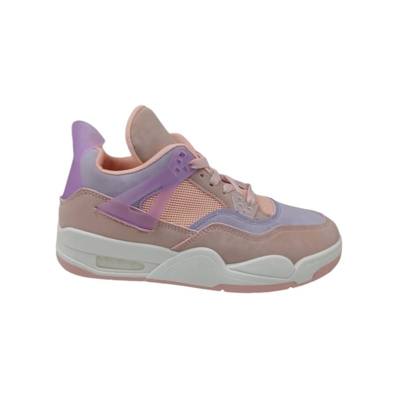 HERIEL - Zapatilla Rosa Caña Mujer.