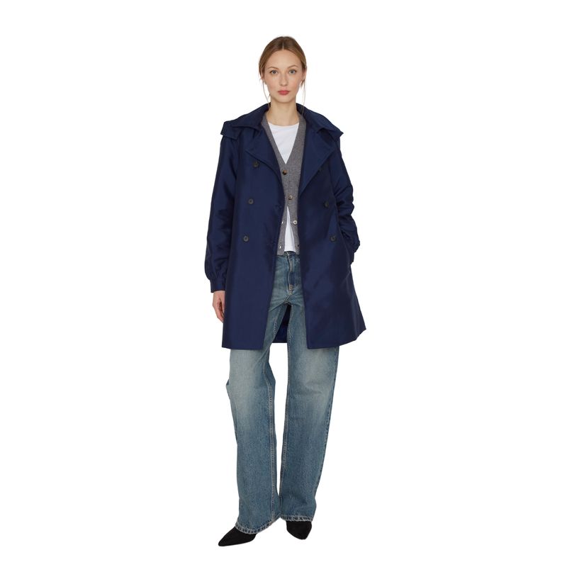 JACINTA TIENDA - Trench Coat Royal azul Jacinta Tienda