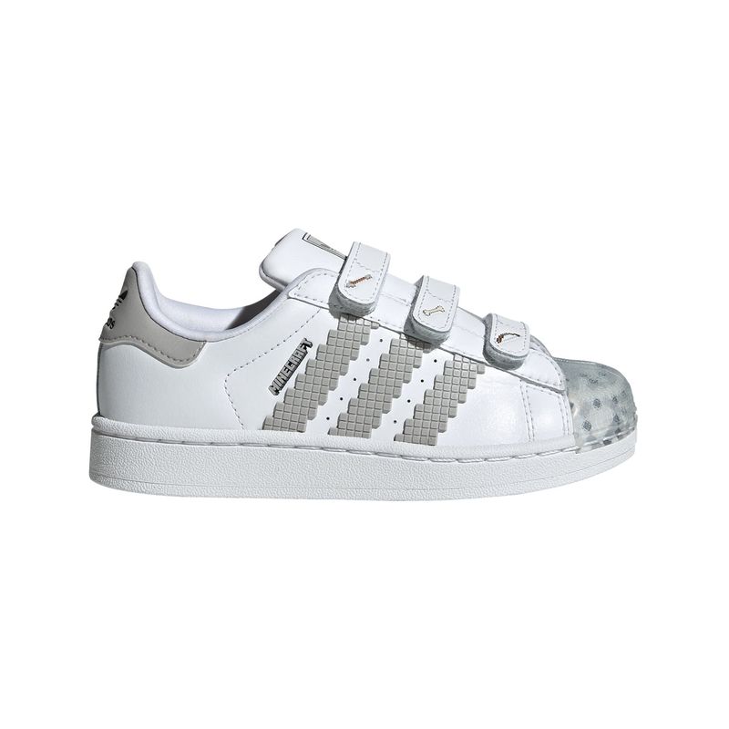 ADIDAS - Zapatillas Superstar II Comfort Closure X Minecraft Niños