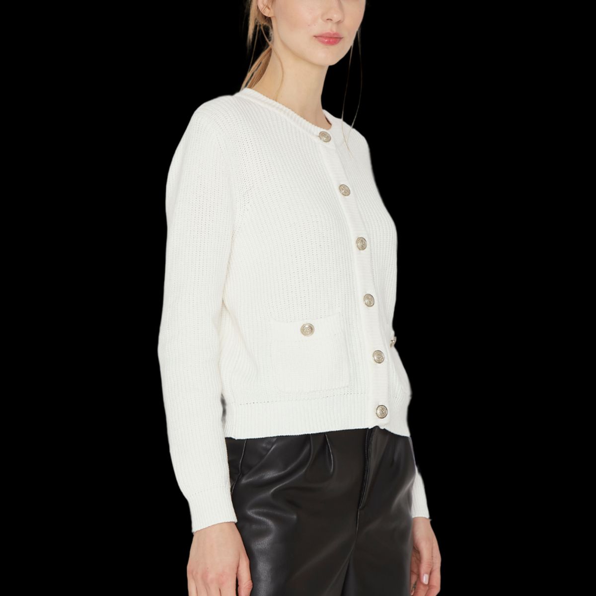 JACINTA TIENDA - Chaleco Royal blanco Jacinta Tienda