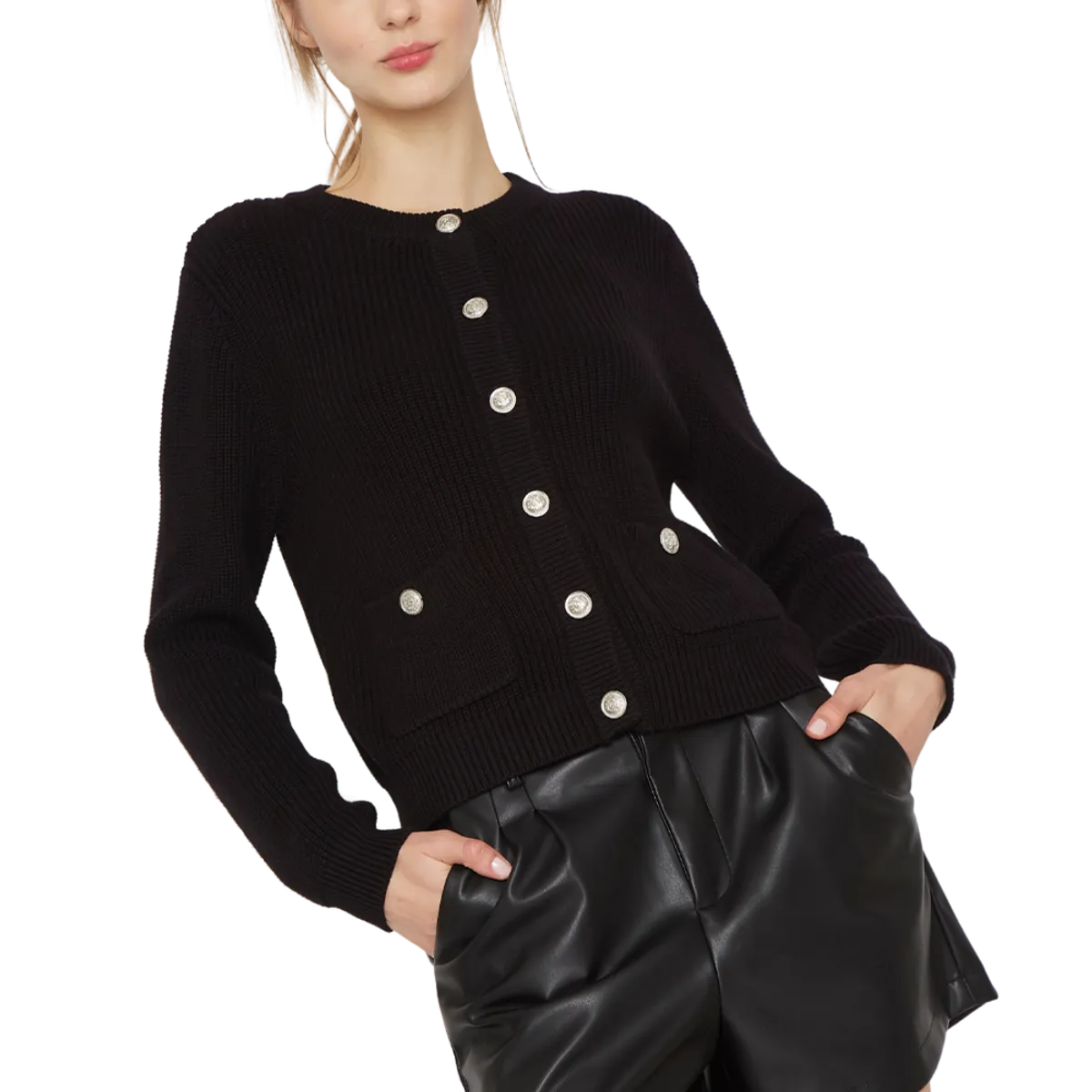 JACINTA TIENDA - Chaleco Royal negro Jacinta Tienda