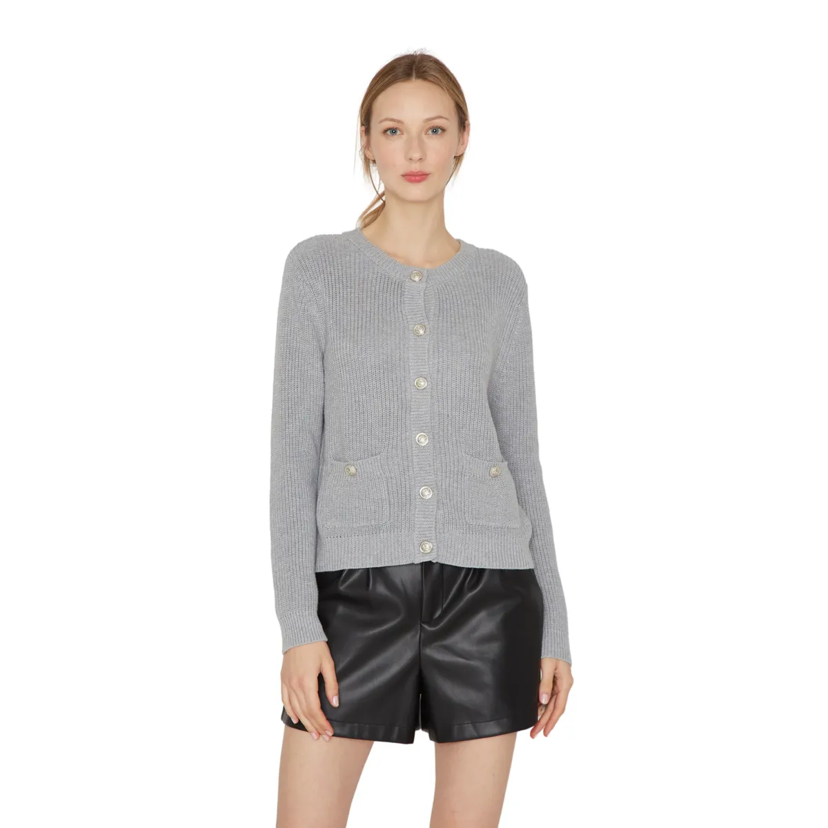 JACINTA TIENDA - Chaleco Royal gris Jacinta Tienda