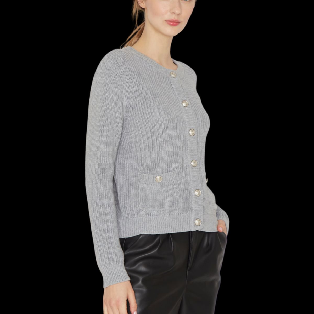 JACINTA TIENDA - Chaleco Royal gris Jacinta Tienda