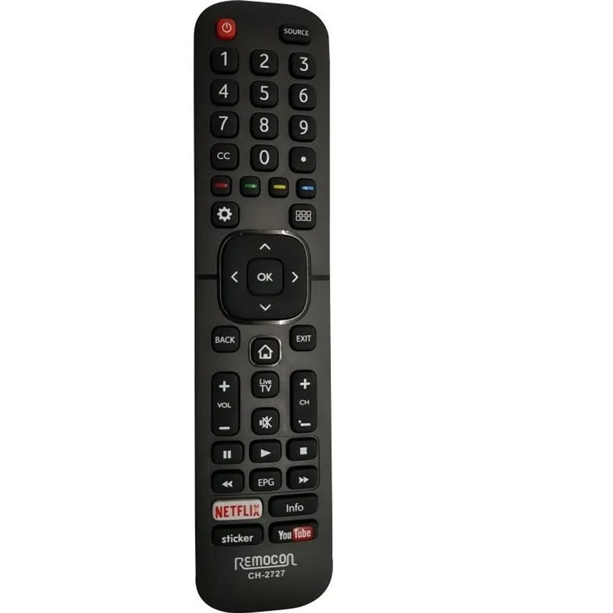 GENERICO - Control HISENSEBGHKIOTOONN