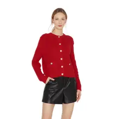 JACINTA TIENDA - Chaleco Royal rojo