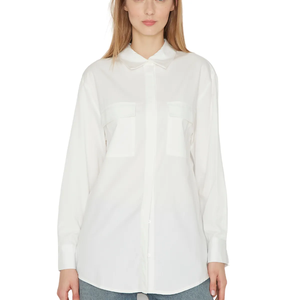 JACINTA TIENDA - Blusa Stone blanca Jacinta Tienda