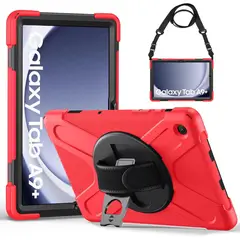 GENERICO - Funda Antigolpes Para Samsung Galaxy Tab A9 Plus Rojo