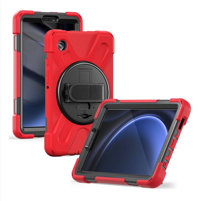 GENERICO - Funda Antigolpes Para Samsung Galaxy Tab A9 8.7 Rojo