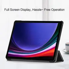 GENERICO - Funda Inteligente Para Samsung Galaxy Tab S9 FE - S9 Azul Marino