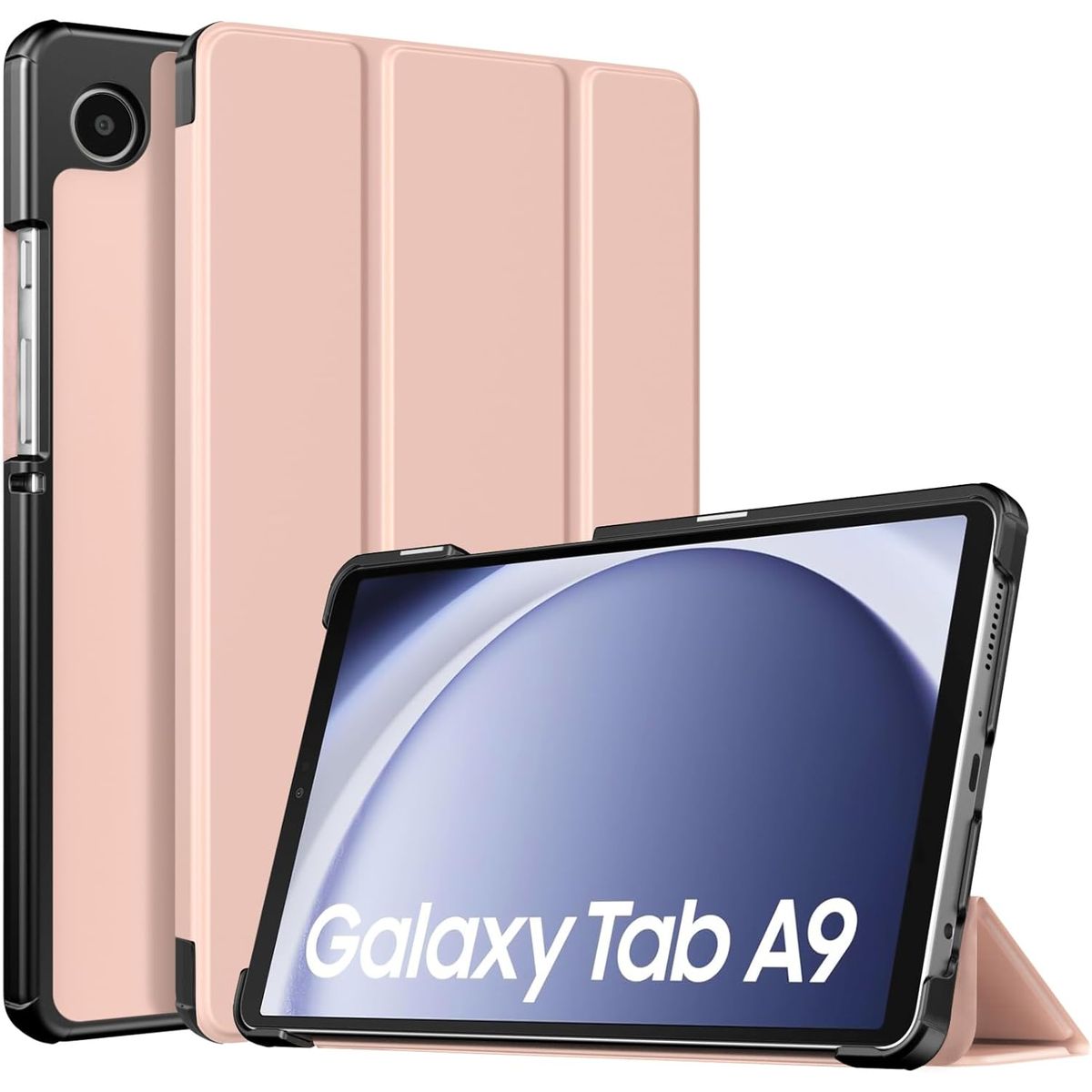 GENERICO - Funda Inteligente Para Samsung Galaxy Tab A9 8.7 Rosa Gold