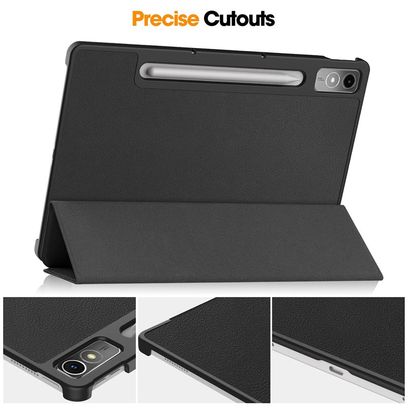 GENERICO - Funda Inteligente Para Lenovo Tab P12 Negro
