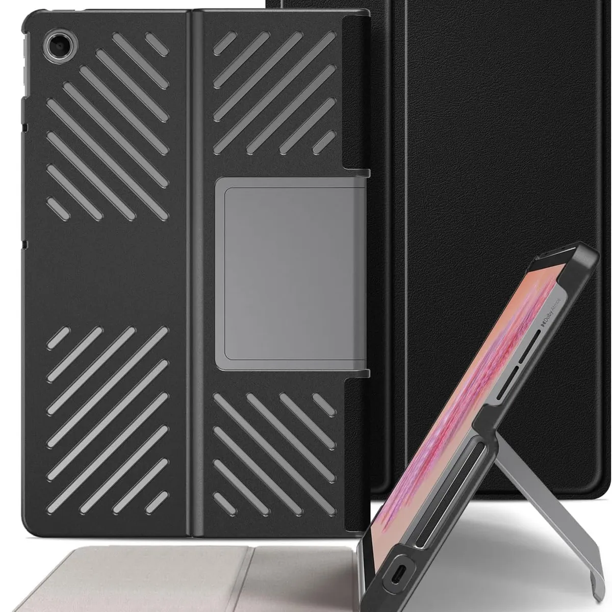 GENERICO - Funda Inteligente Para Lenovo Yoga Tab Plus 11.5 Negro