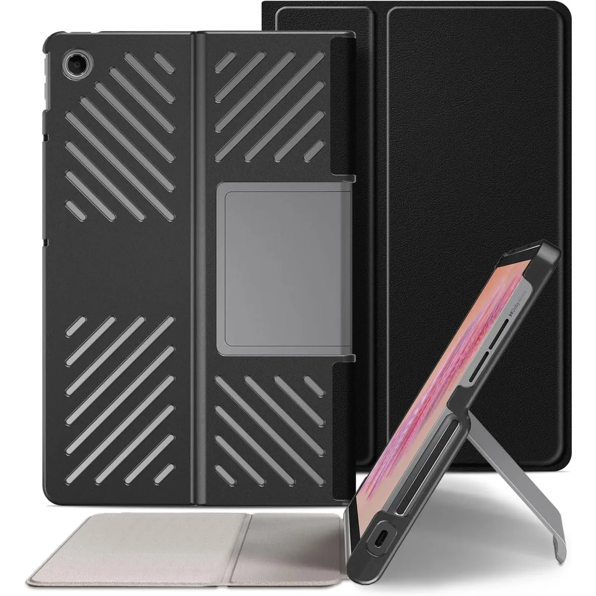 GENERICO - Funda Inteligente Para Lenovo Yoga Tab Plus 11.5 Negro
