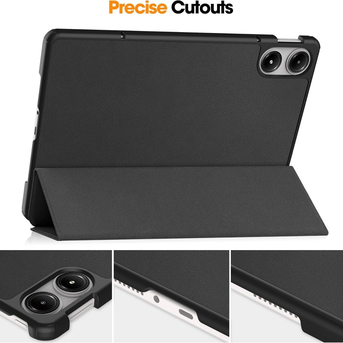 GENERICO - Funda Inteligente Para Xiaomi Redmi Pad Pro 12.1 Negro