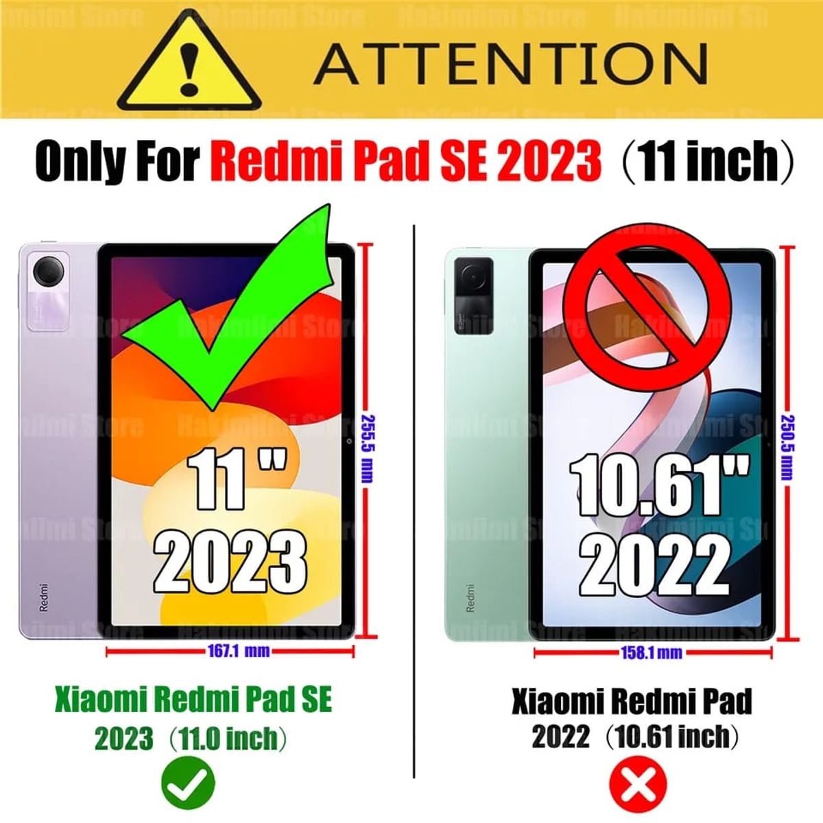 GENERICO - Funda Inteligente Para Xiaomi Redmi Pad SE Rosa Gold