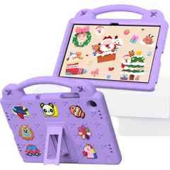 GENERICO - Funda Infantil Con Soporte Para Samsung Galaxy Tab A9+ Lila