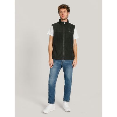 Imagen 2 del producto Chaqueta Vest Solid Con Logo Gris